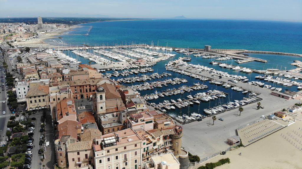 Forte Sangallo dall'alto 
