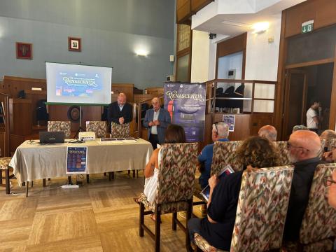 La Conferenza stampa di presentazione degli eventi culturali La Conferenza stampa di presentazione degli eventi culturali