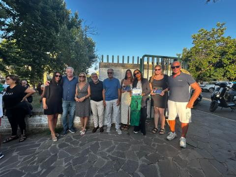Un momento dell'inaugurazione Un momento dell'inaugurazione