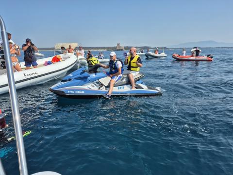 La cerimonia per la Madonna a mare