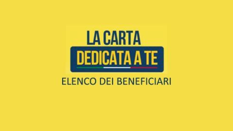 Carta dedicata a te 2025