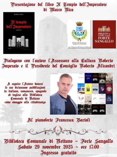 La locandina dell'evento