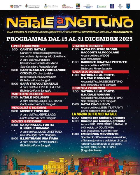 La locandina dell'evento