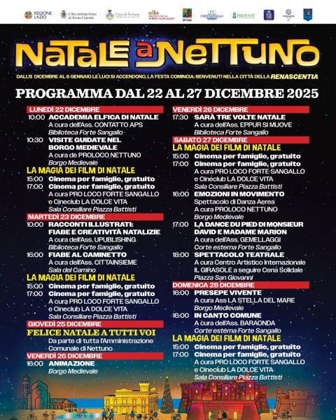 La locandina dell'evento