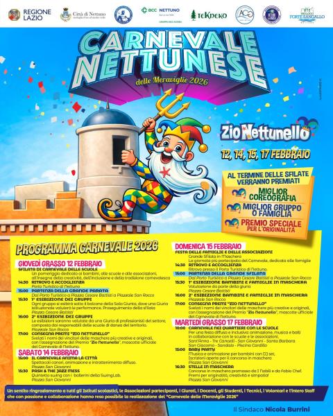 La locandina del Carnevale