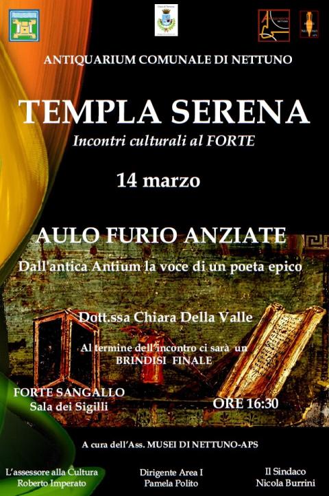 La locandina dell'evento