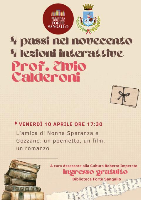 La locandina dell'evento