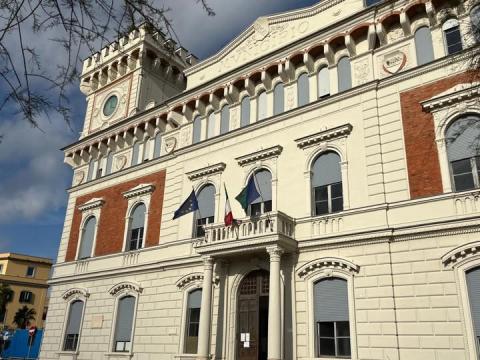 Il palazzo comunale di Nettuno 