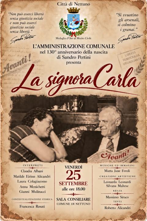 La locandina dell'evento