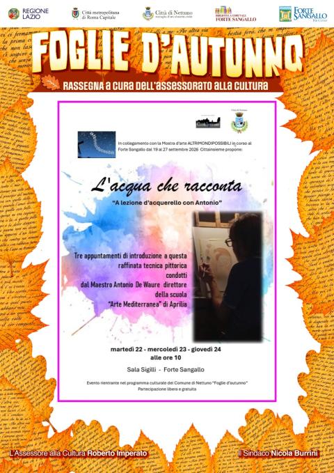 La locandina dell'evento