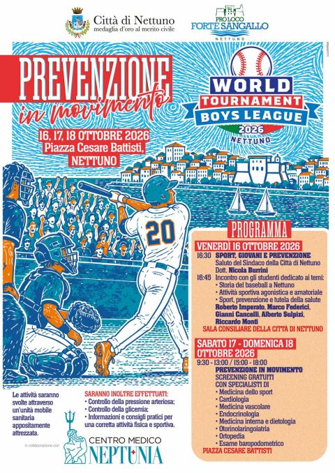 La locandina dell'evento