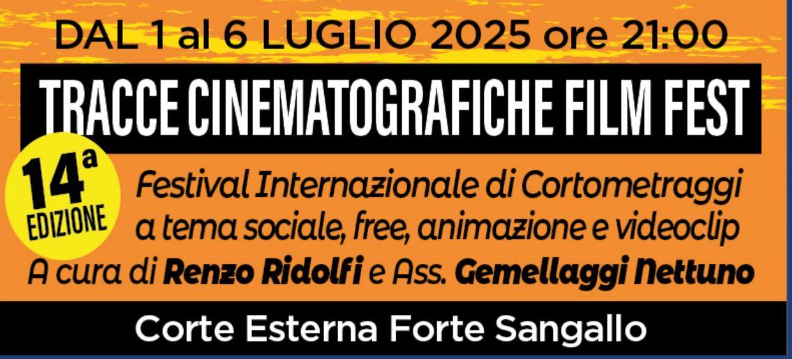 Locandina Tracce cinematografiche