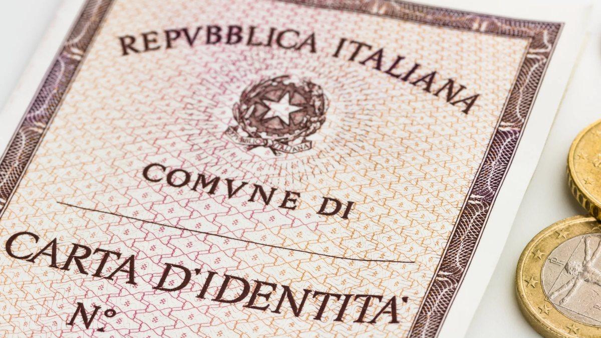carta d'identità cartacea