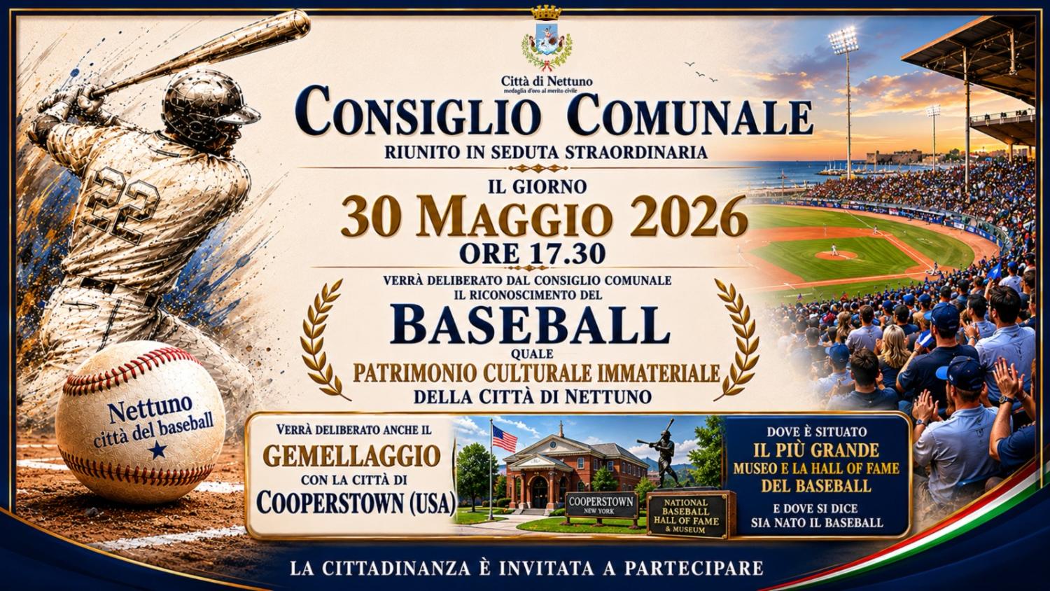 La locandina dell'evento