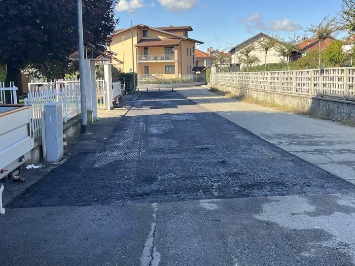 I lavori sulle strade