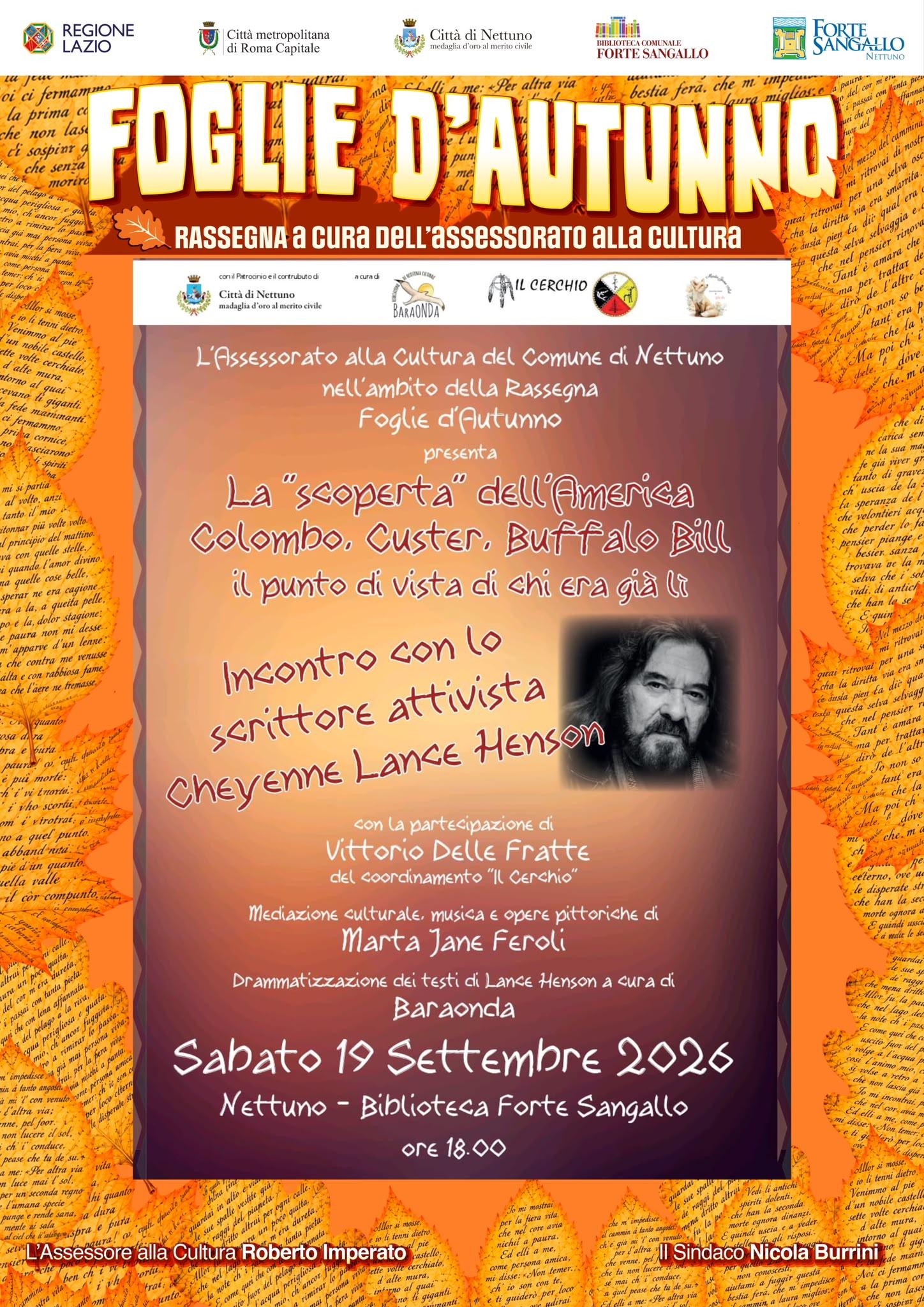 La locandina dell'evento