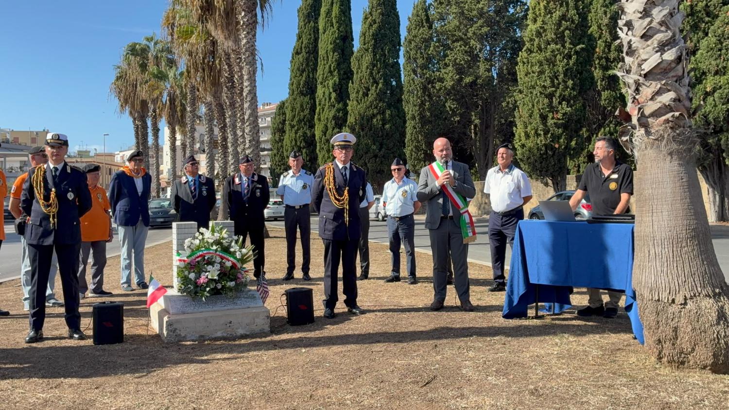 Il Sindaco alla cerimonia dell'11 settembre