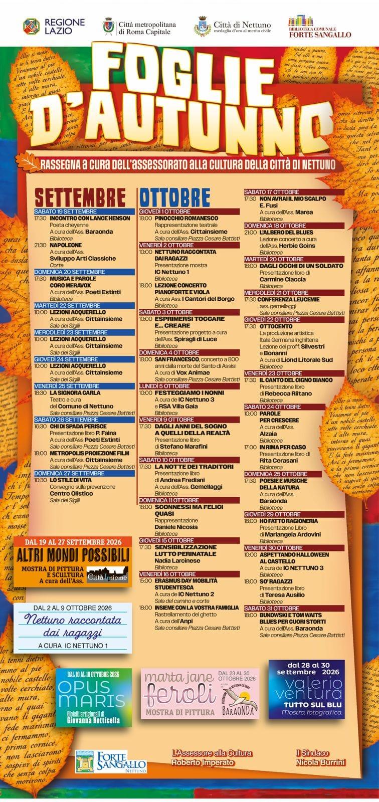 La locandina dell'evento