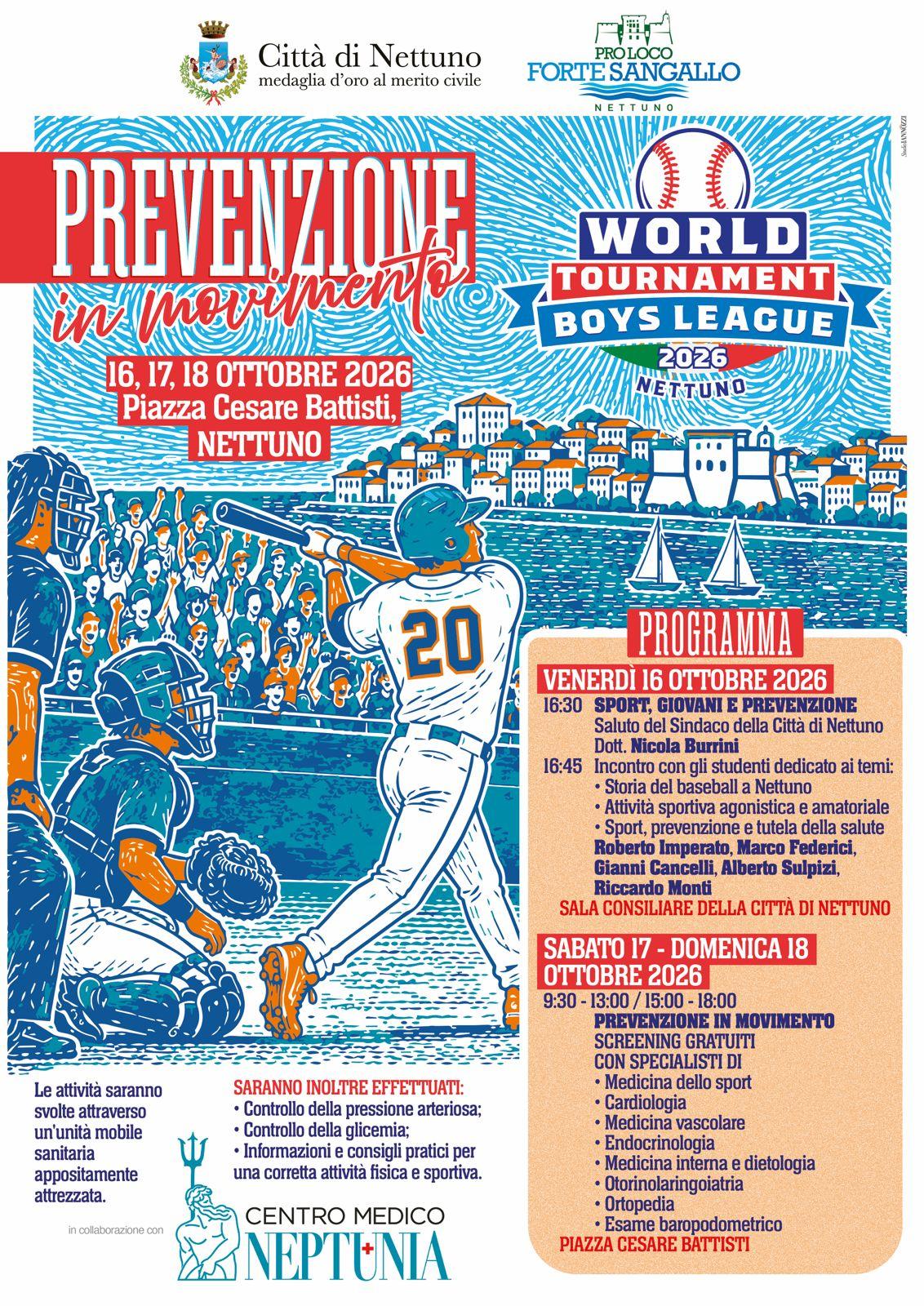 La locandina dell'evento